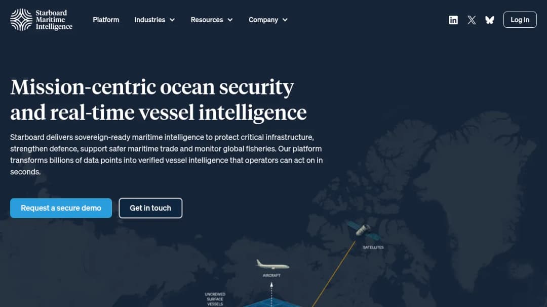Starboard Maritime Intelligence screenshot
