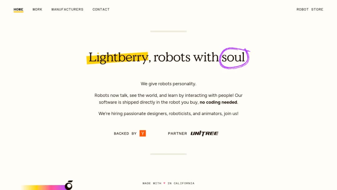 Lightberry screenshot