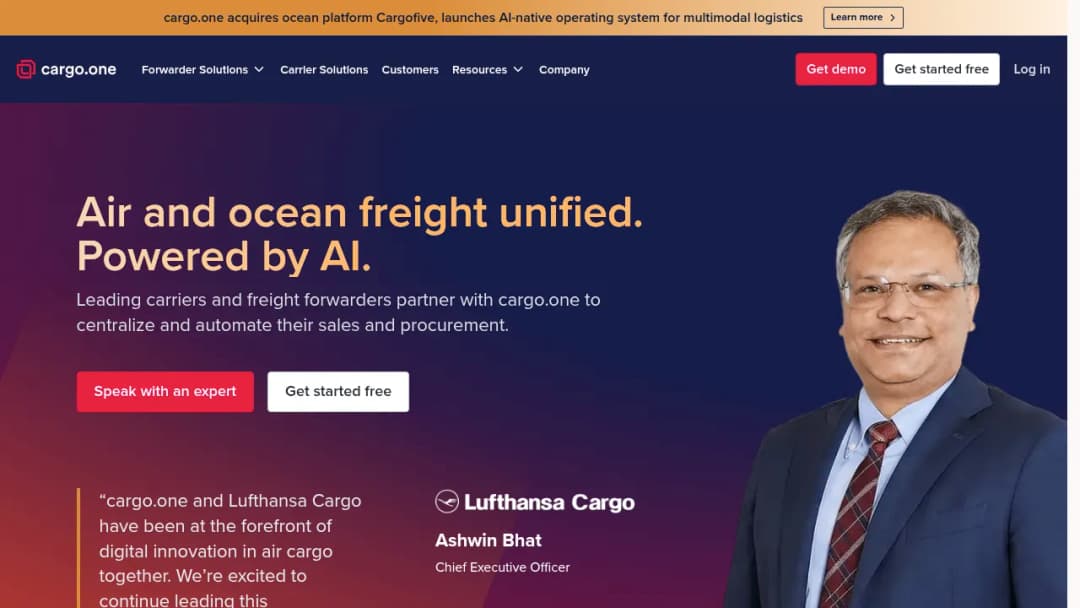 Cargo.one screenshot