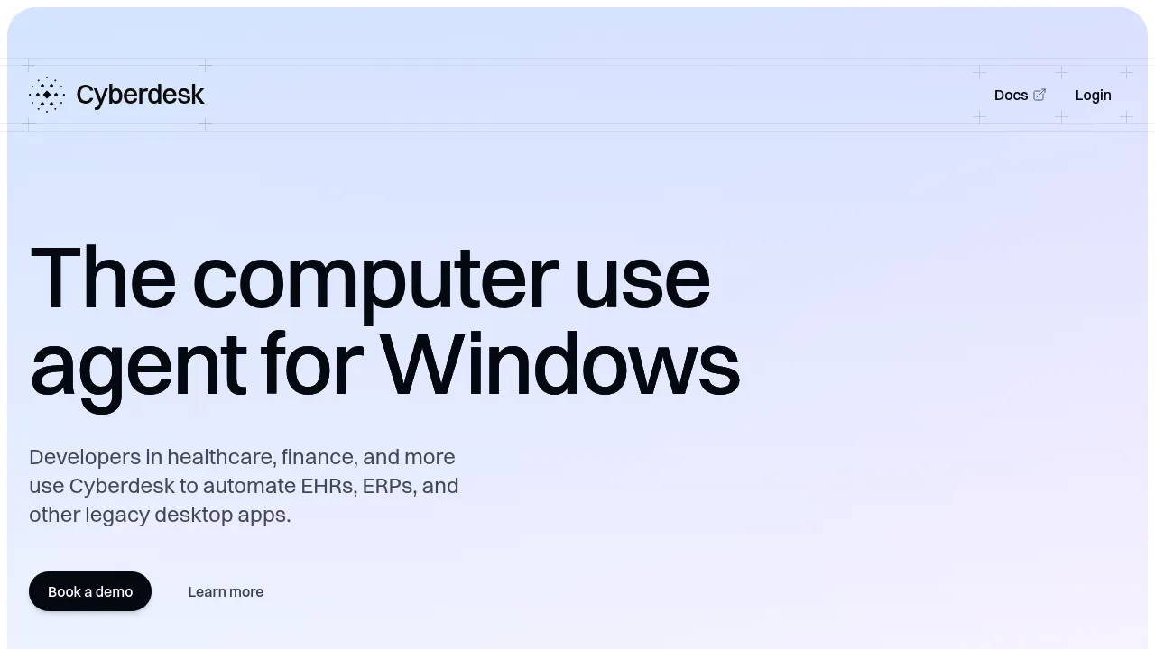 Cyberdesk screenshot