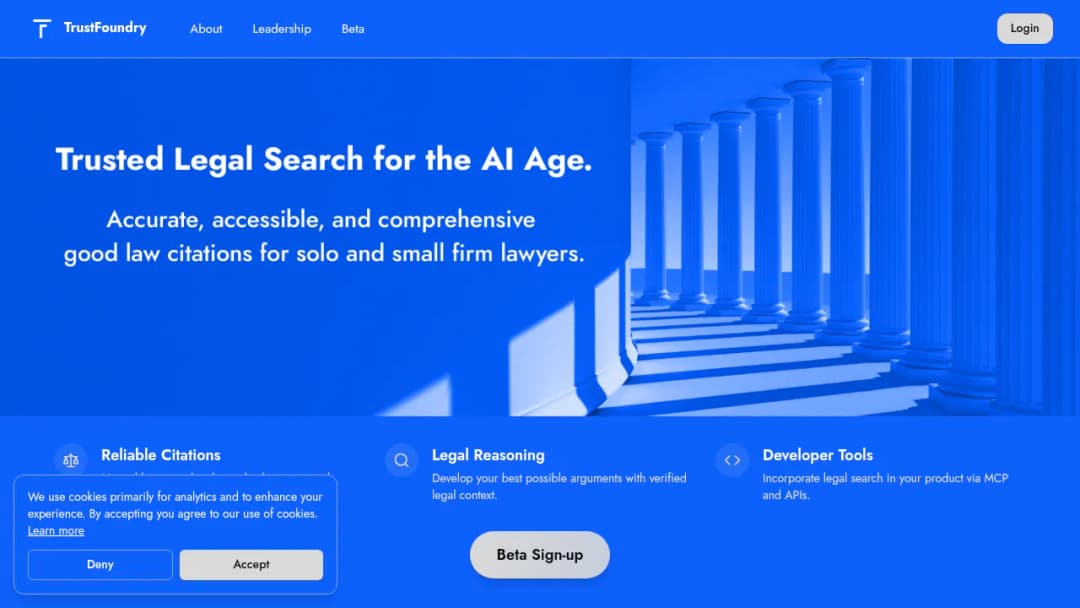 TrustFoundry screenshot