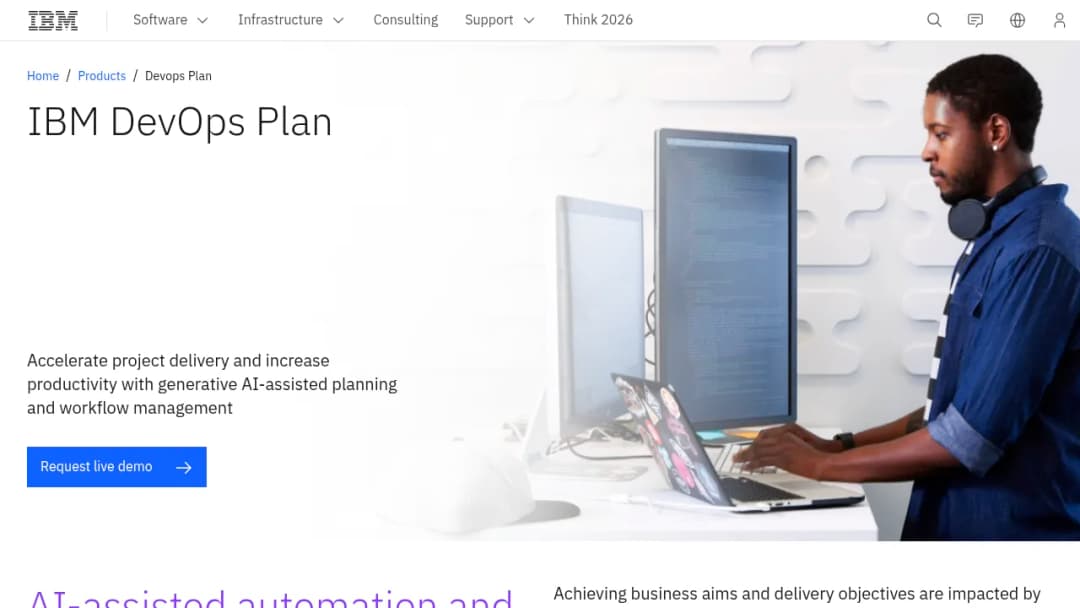IBM Devops Plan screenshot