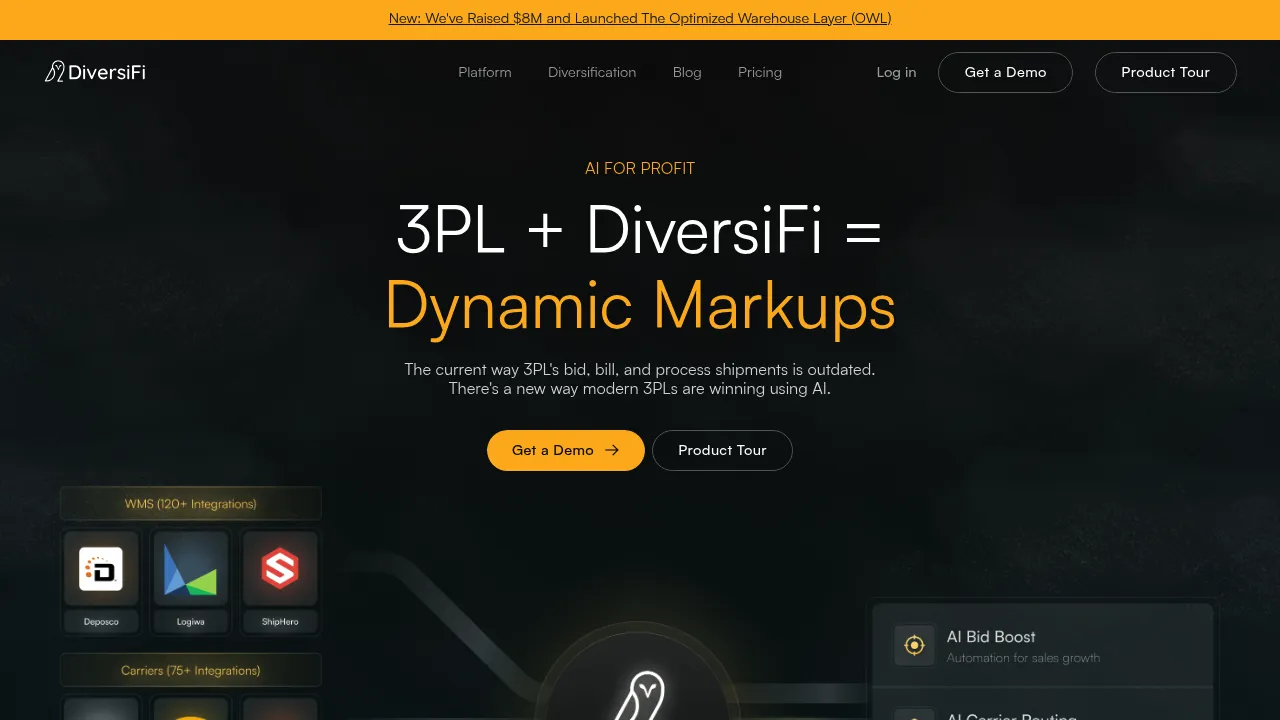DiversiFi.ai screenshot