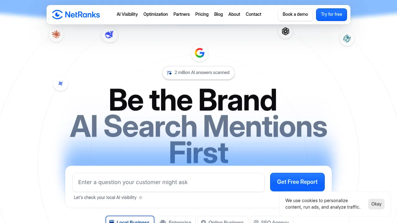 NetRanks screenshot