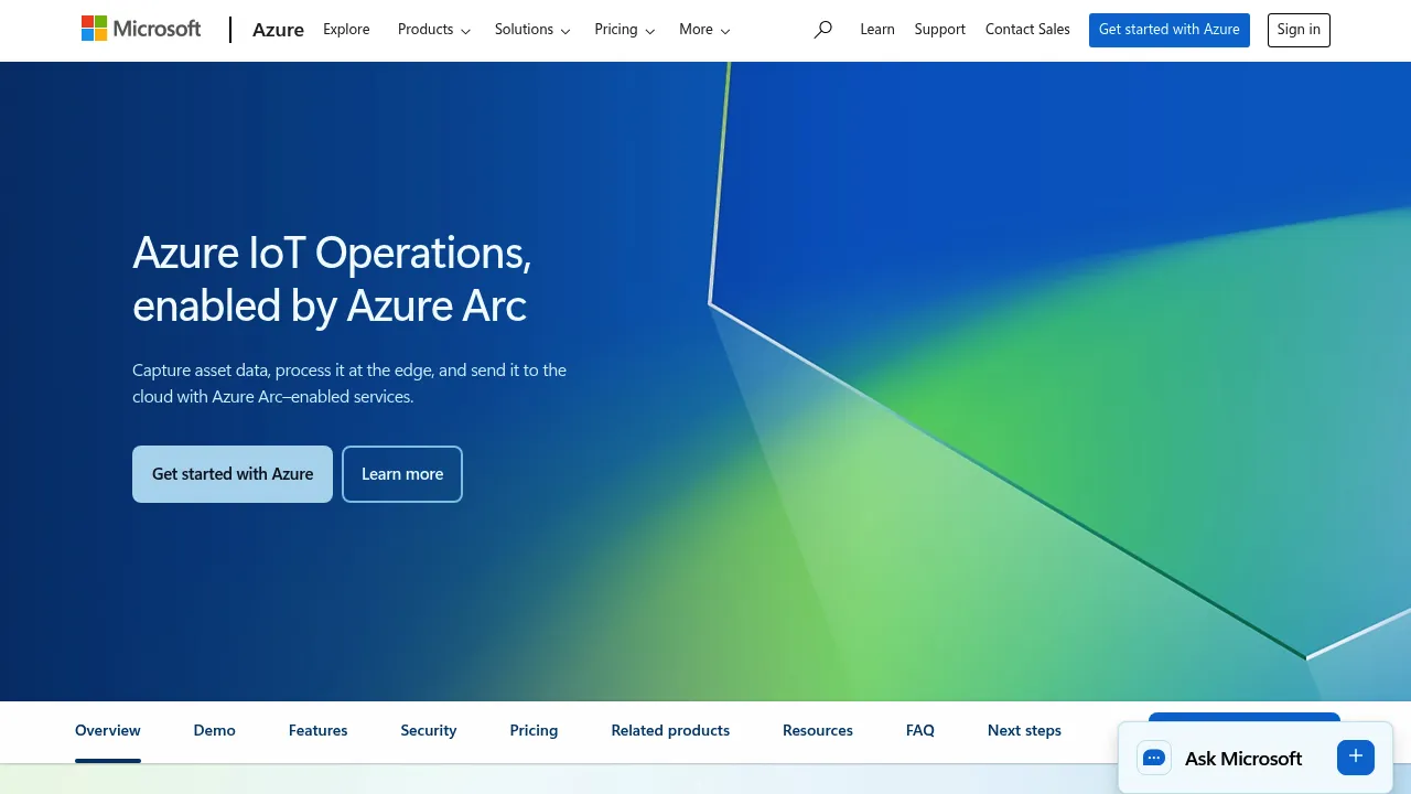 Azure IoT Operations screenshot