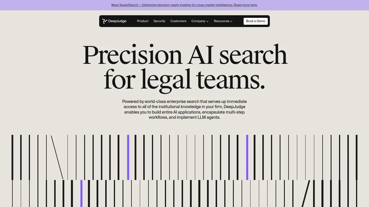 DeepJudge screenshot