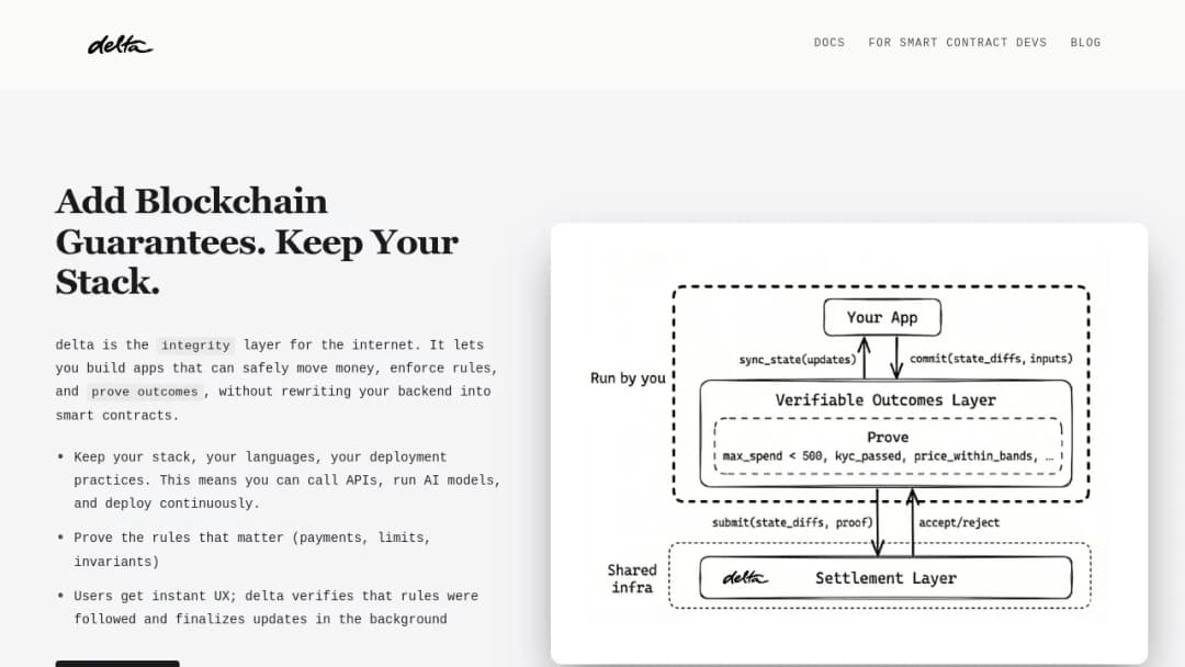 Delta screenshot