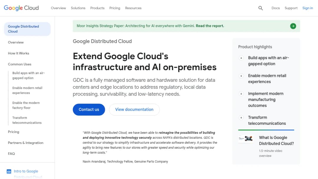 Distributed Cloud screenshot