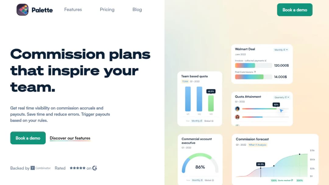 Palettehq.com screenshot