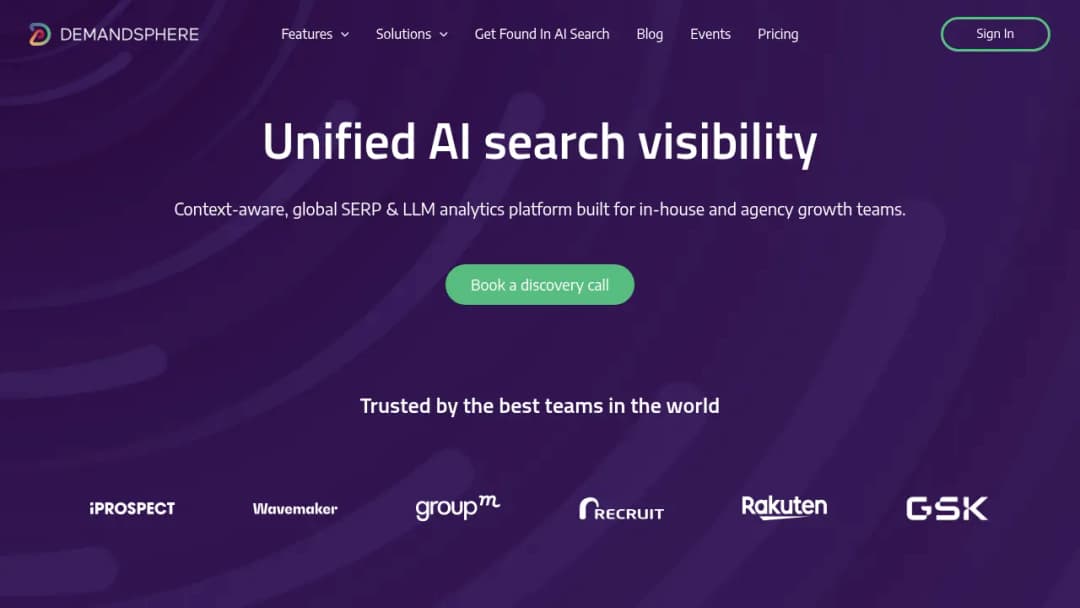 DemandSphere screenshot