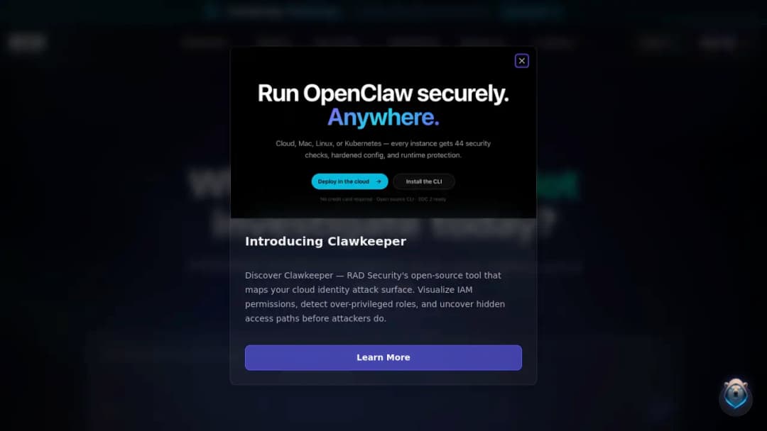 RAD Security screenshot