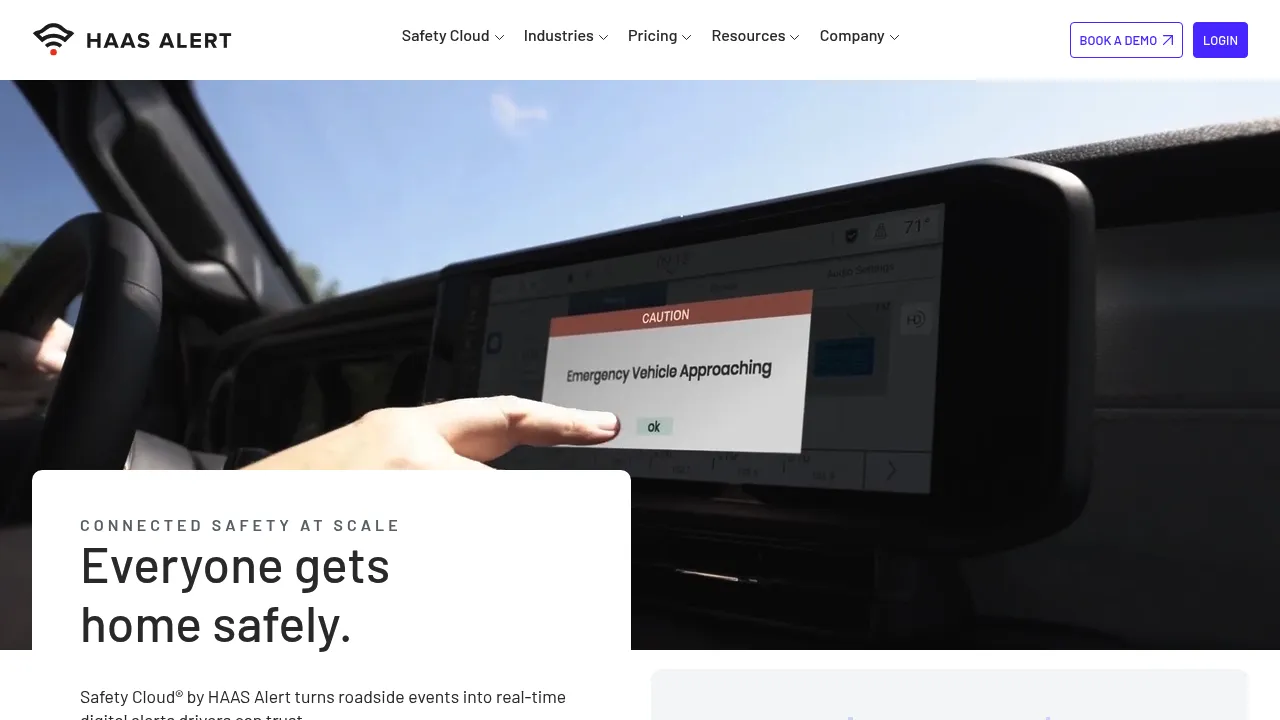 Haas Alert screenshot