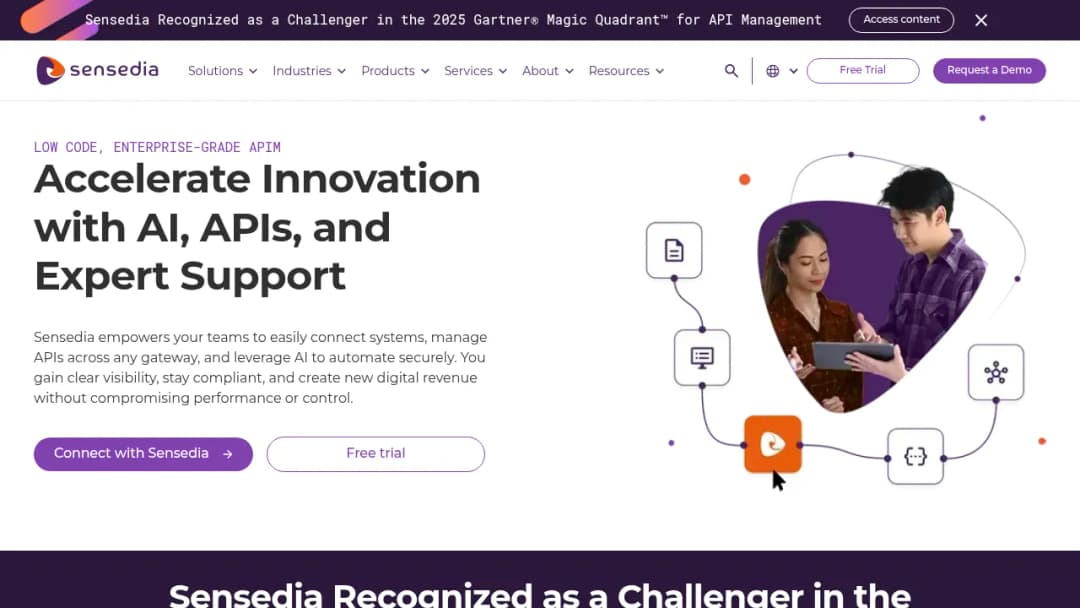 Sensedia screenshot