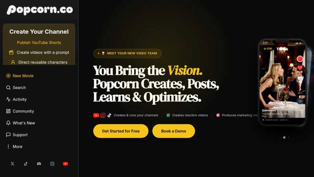 Popcorn screenshot