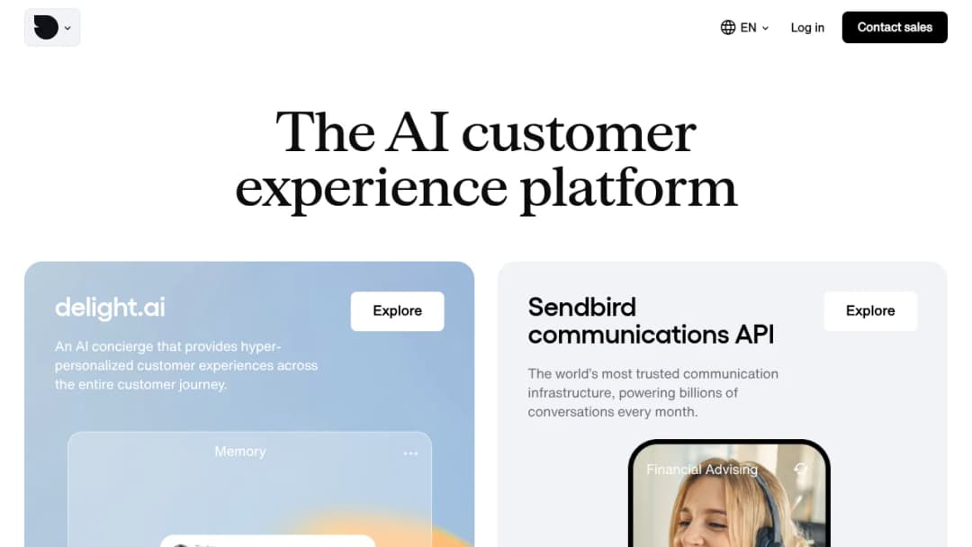 Sendbird screenshot