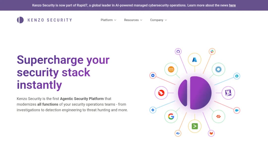 Kenzo Security screenshot