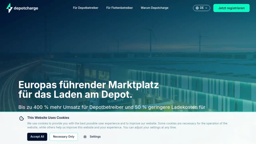 Depotcharge screenshot