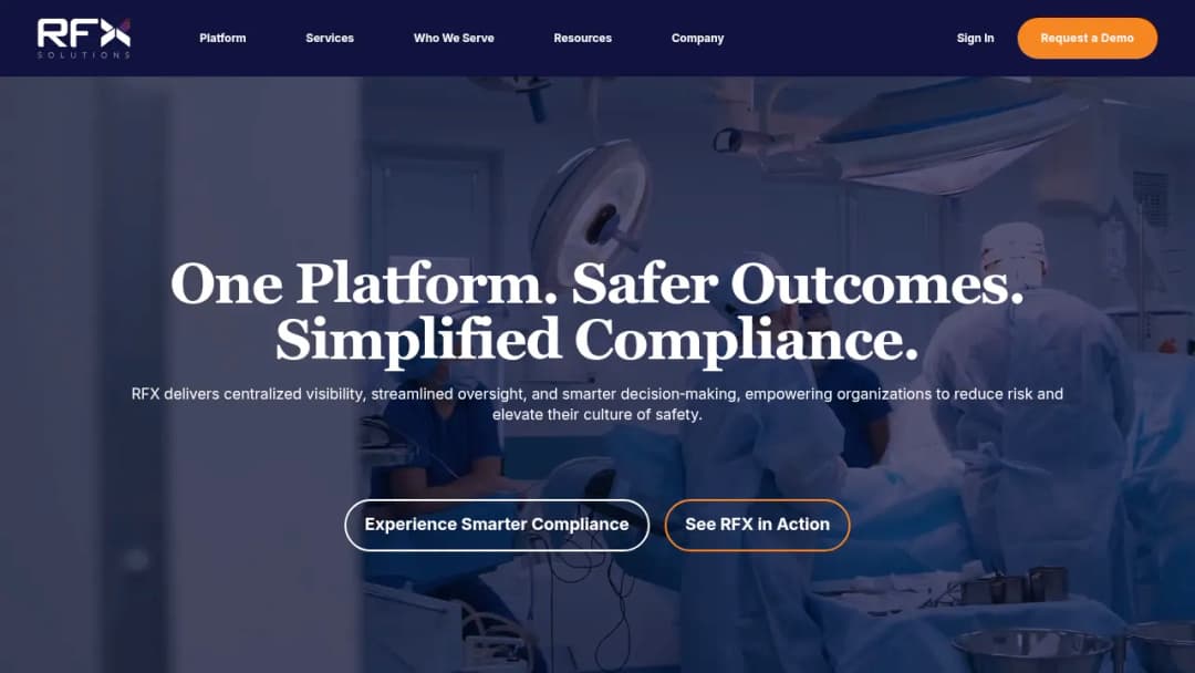 RFX Solutions screenshot