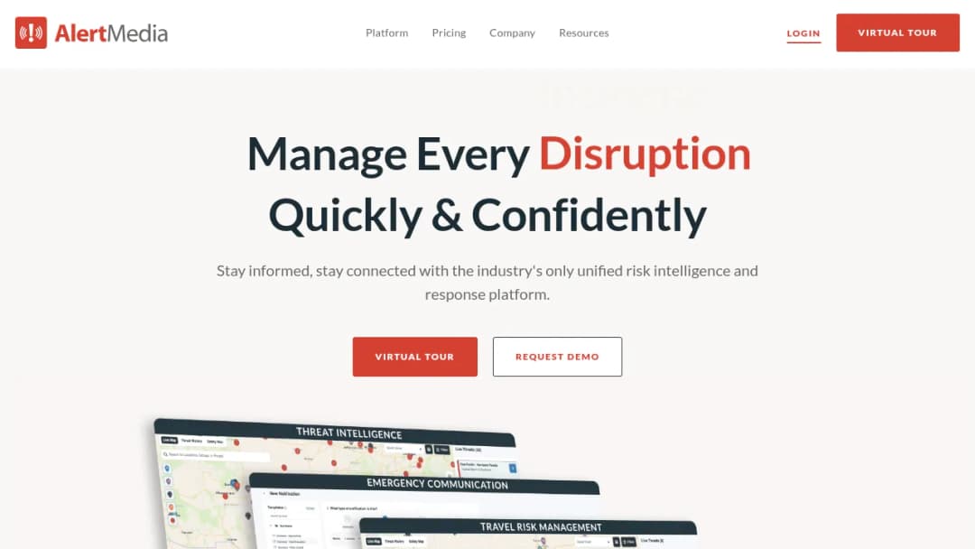 AlertMedia screenshot