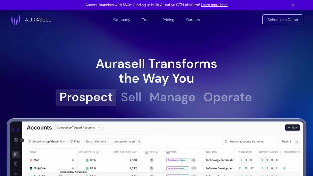Aurasell screenshot