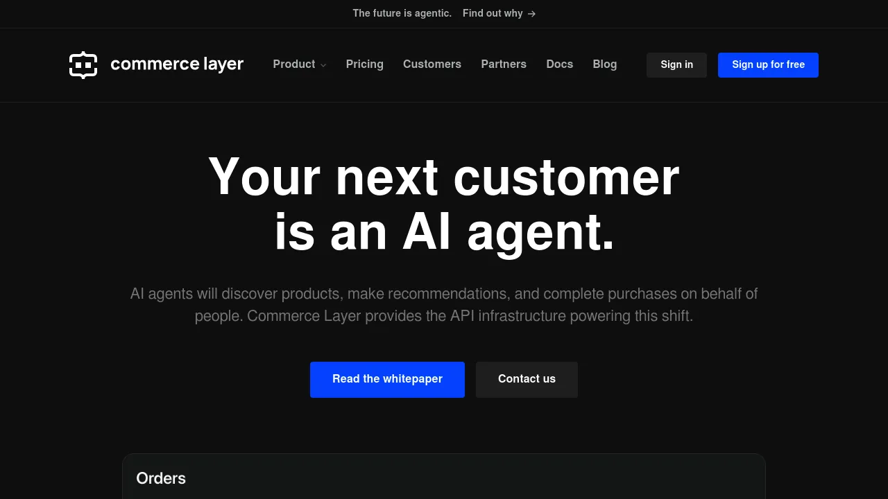 Commerce Layer screenshot