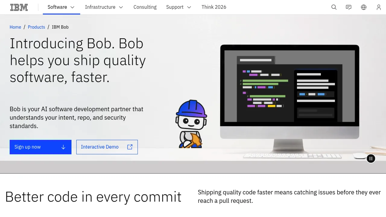 IBM Bob screenshot