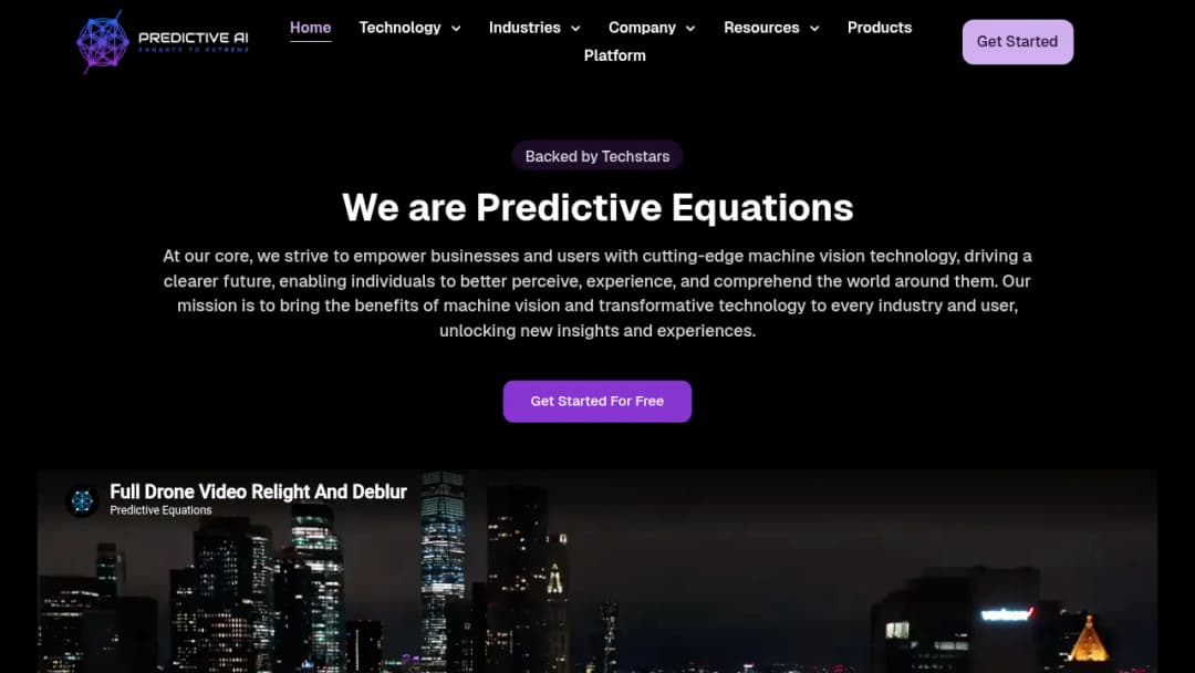 Predictive AI screenshot