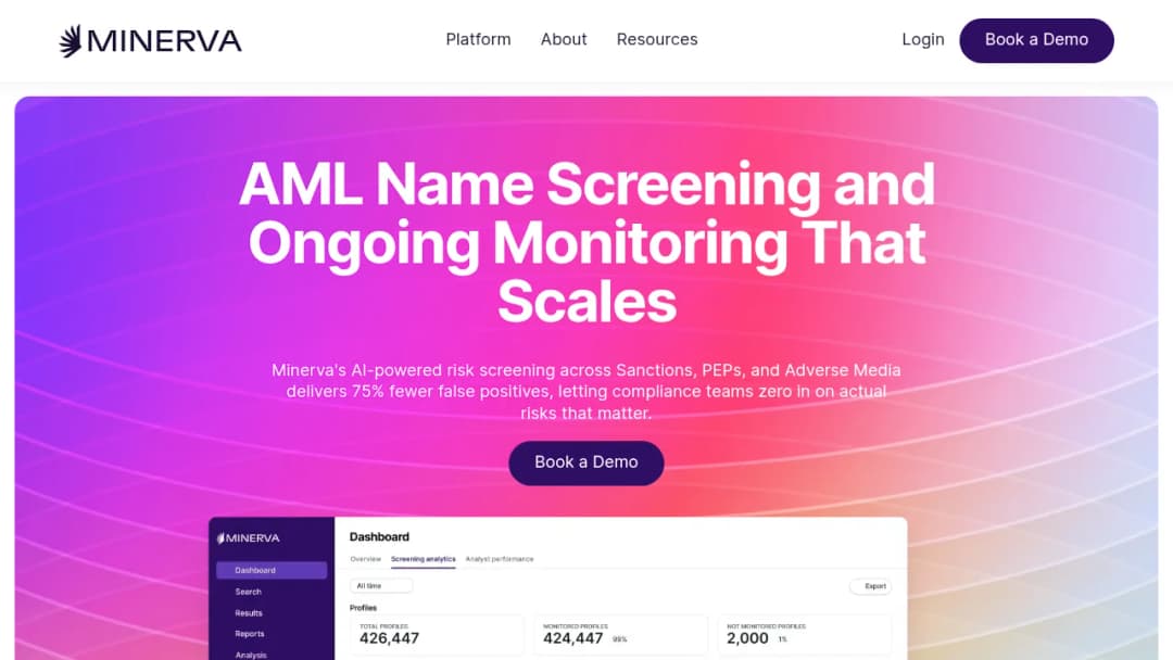 MinervaAI screenshot