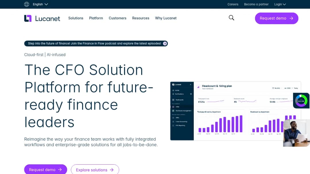 LucaNet screenshot