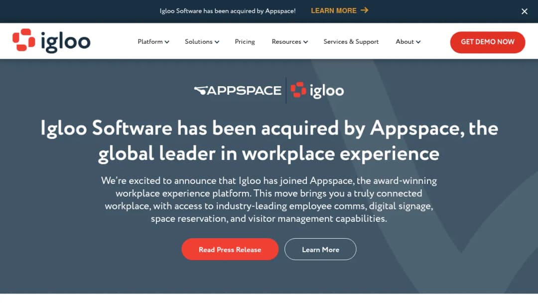 Igloo Software screenshot