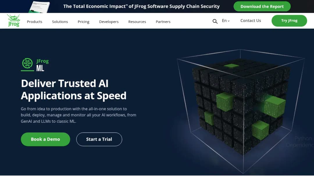 JFrog ML screenshot