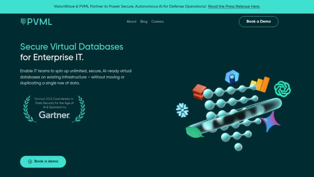 PVML | Secure, AI-Ready Virtual Databases screenshot