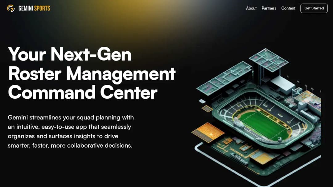 Gemini Sports Analytics screenshot
