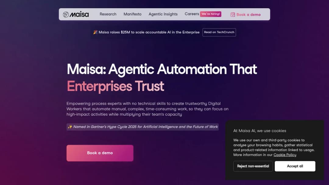 Maisa screenshot