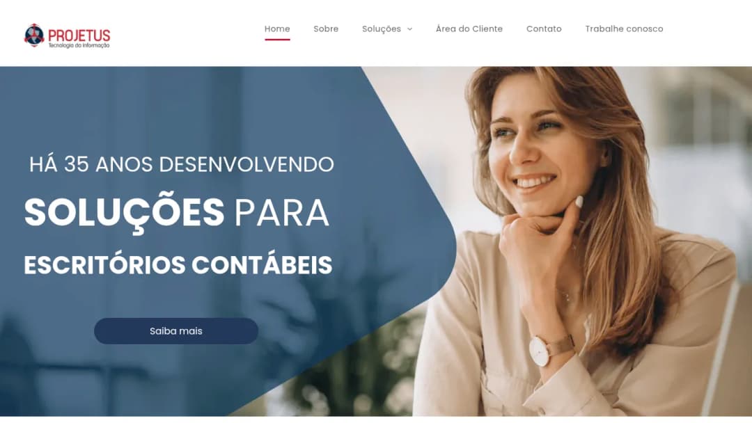 Projetus TI screenshot
