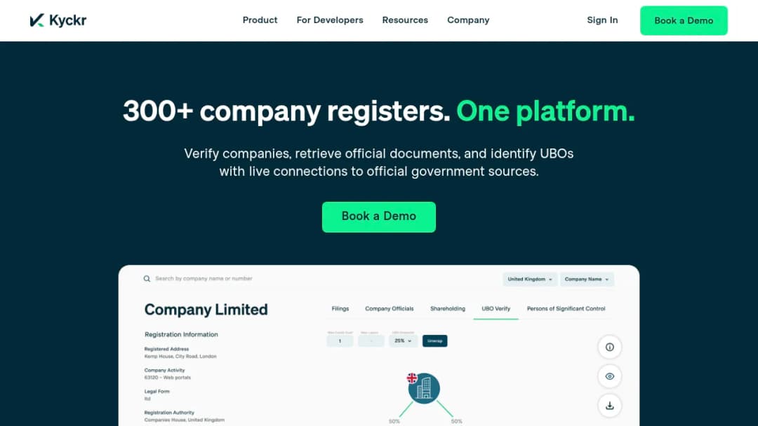 Kyckr screenshot