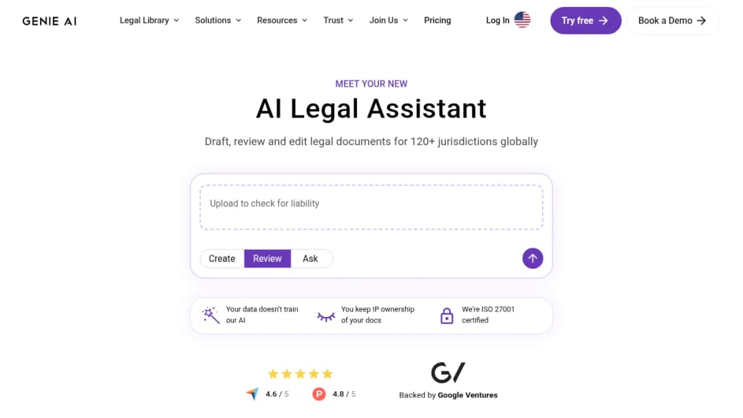Genie AI screenshot