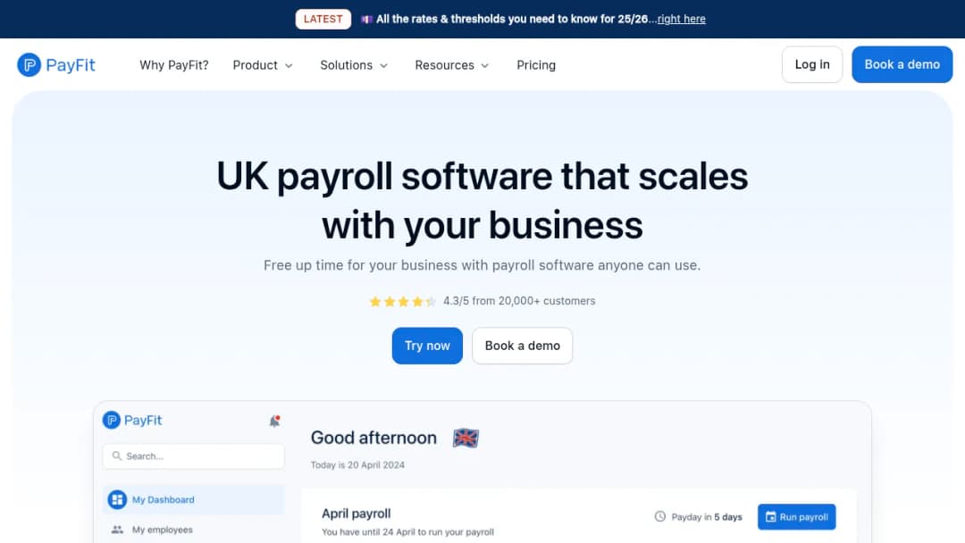PayFit screenshot