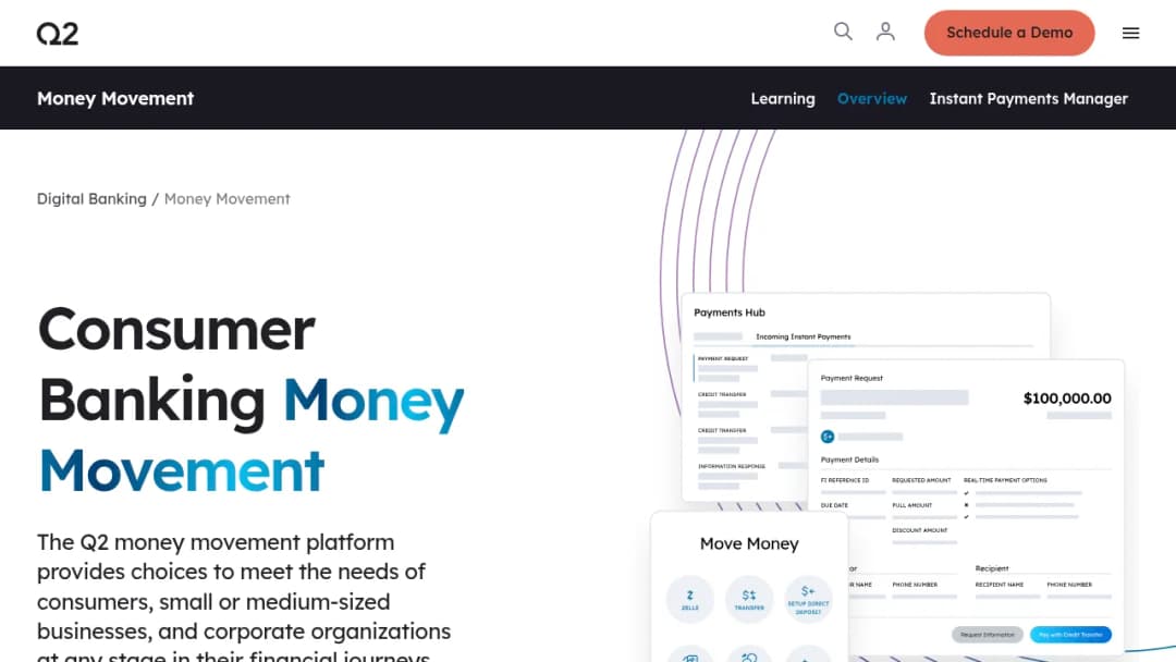 Q2 Money Movement screenshot