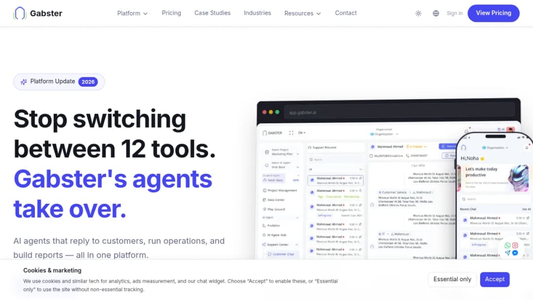 Gabster screenshot