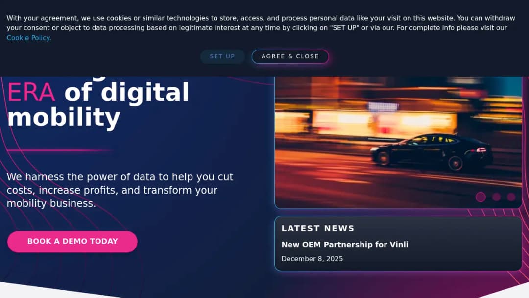 Vinli screenshot