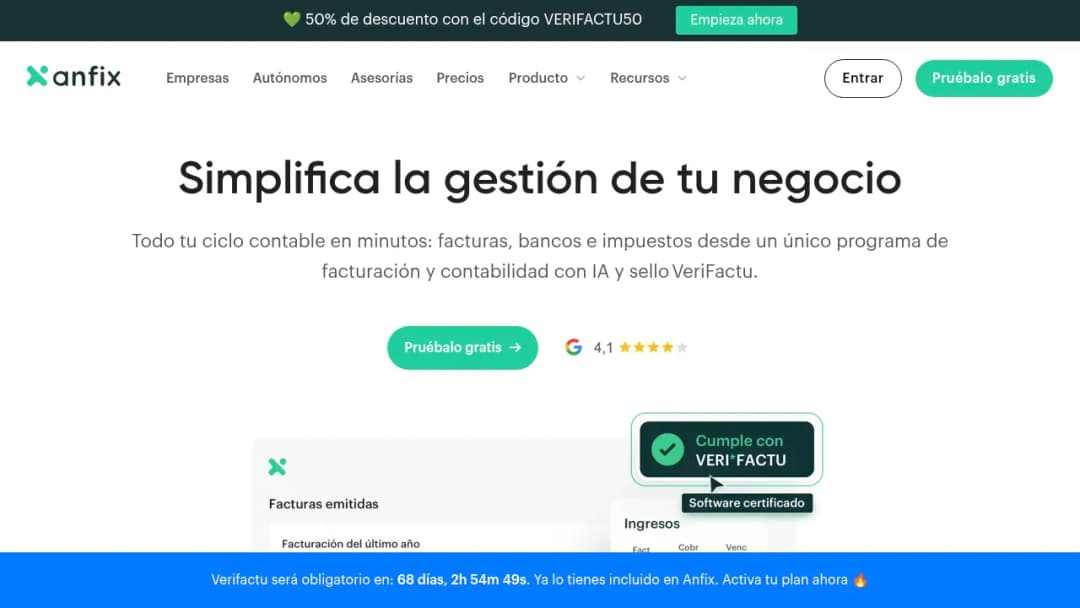 Anfix screenshot