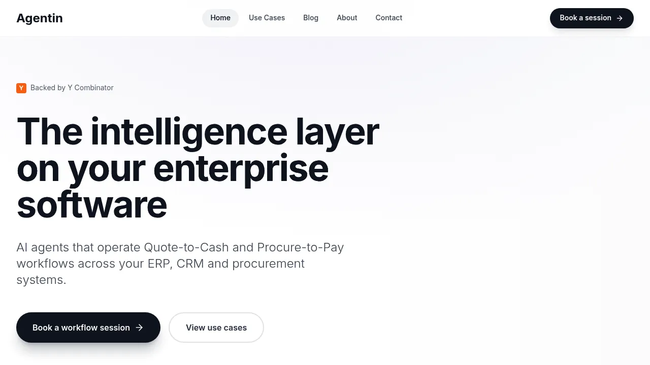 Agentin AI screenshot