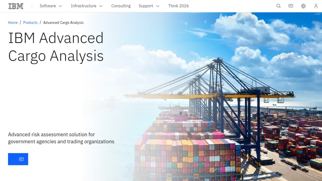 IBM Advanced Cargo Analysis screenshot