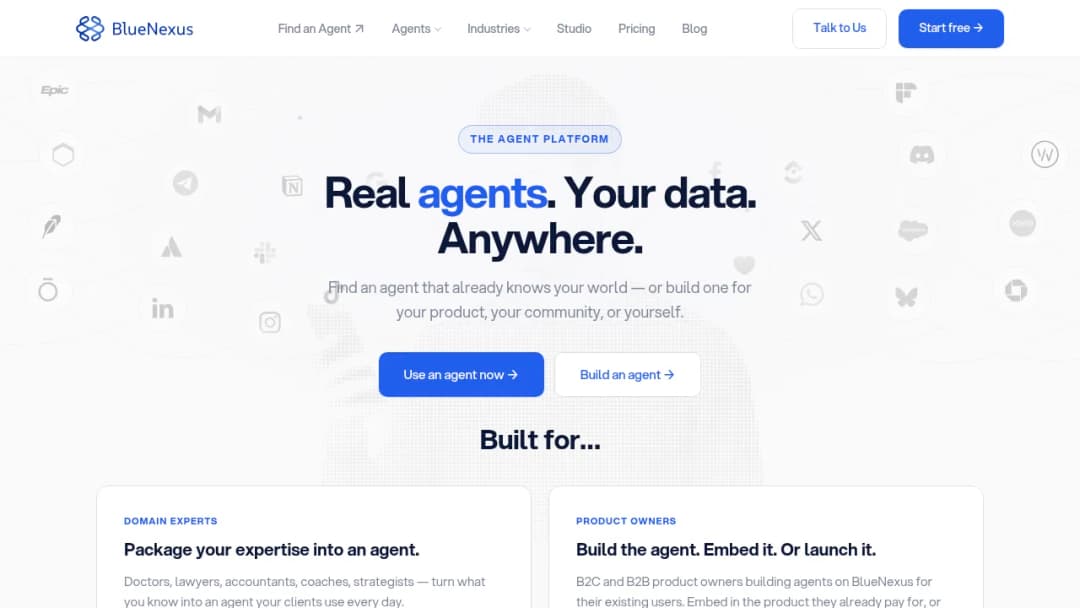 BlueNexus AI screenshot