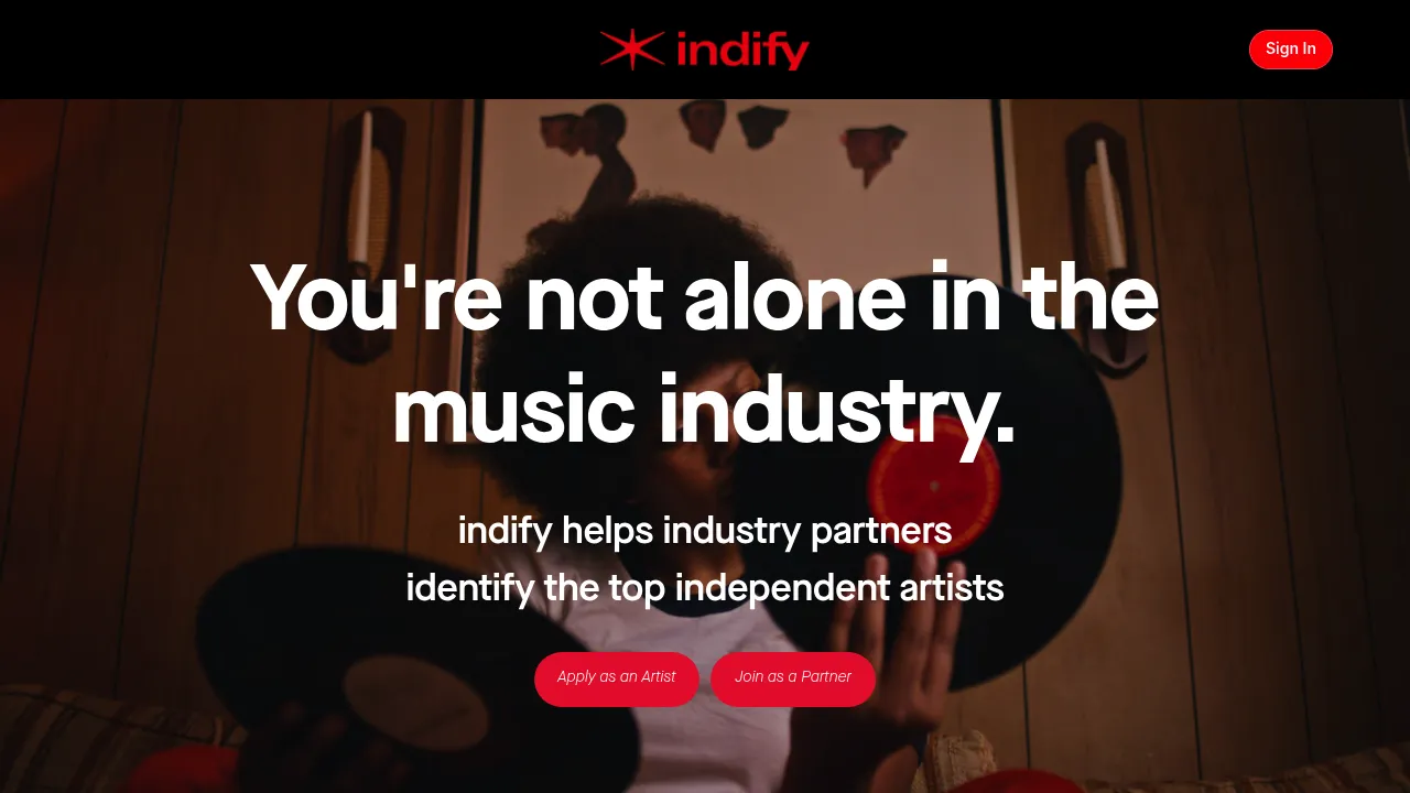 Indify screenshot