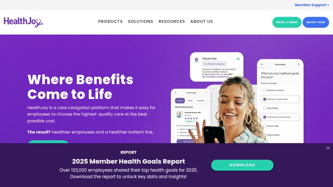 HealthJoy screenshot