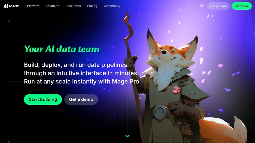 Mage AI screenshot