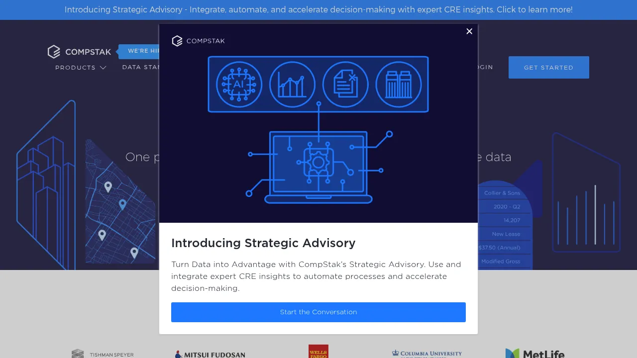 CompStak screenshot