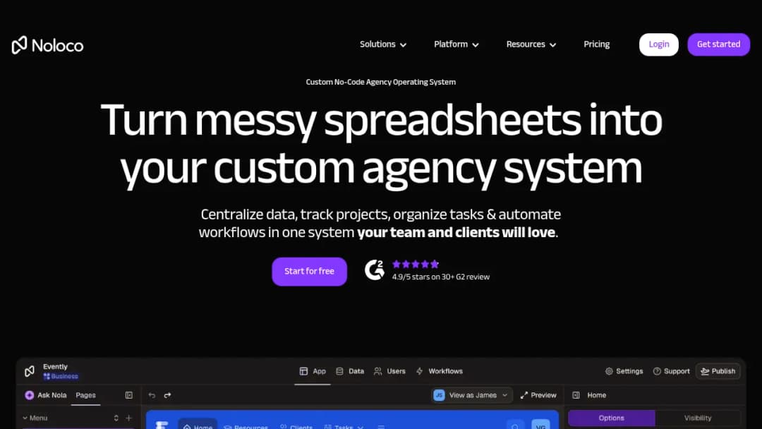 Noloco screenshot
